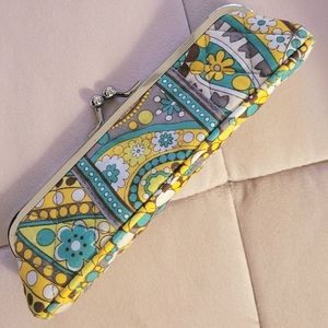 Vera Bradley Bags | Eyeglass / Lipstick Kisslock Case |
